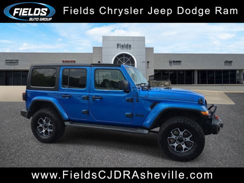 Used 2021 Jeep Wrangler Unlimited Sahara AWD/4WD image 1