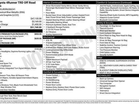 Used 2024 Toyota 4Runner TRD Off-Road Premium w/ Off Road Premium Plus Package image 15