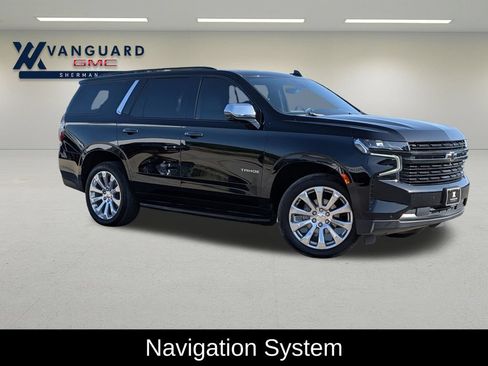 Used 2021 Chevrolet Tahoe Premier w/ Premium Package RWD image 1