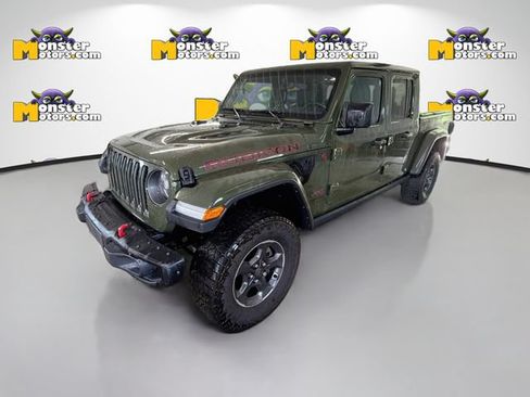 Used 2021 Jeep Gladiator Rubicon w/ Uconnect 4C Nav & Sound Group AWD/4WD image 1