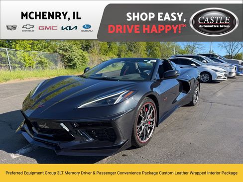 Used 2023 Chevrolet Corvette Stingray Premium Conv w/ Z51 Performance Package RWD image 1