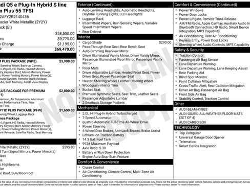 Used 2024 Audi Q5 e Premium Plus w/ Premium Plus Package image 3