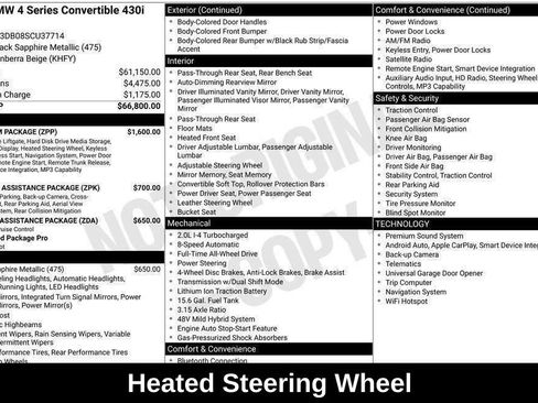 Used 2025 BMW 430i xDrive Convertible w/ Premium Package image 18