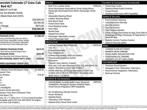 Used 2015 Chevrolet Colorado LT w/ Luxury Package AWD/4WD image 2