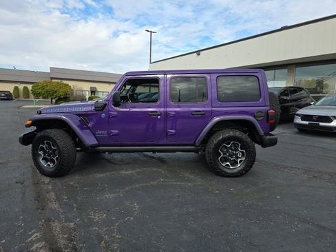 Used 2023 Jeep Wrangler Unlimited Rubicon 4xe w/ Safety Group image 3