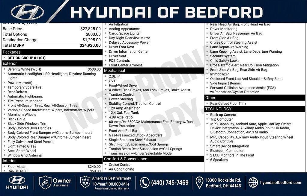 New 2026 Hyundai Elantra SE FWD image 36