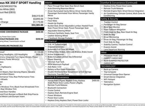 Used 2024 Lexus NX 350 F Sport image 14