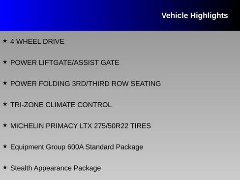 Used 2025 Ford Expedition Max Platinum w/ Stealth Appearance Package AWD/4WD image 16