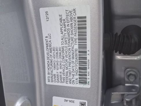 Used 2025 Honda Accord LX image 3