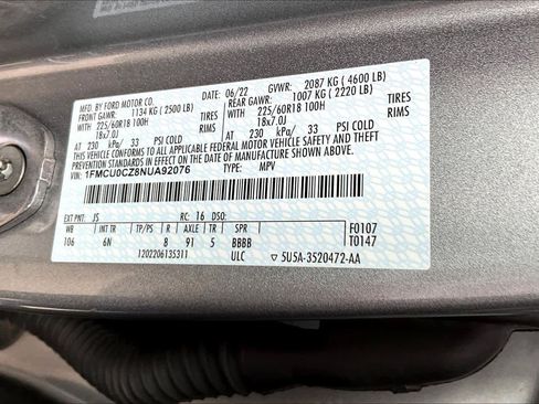 Used 2022 Ford Escape SEL image 33