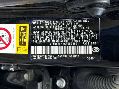 Used 2016 Toyota Camry LE FWD image 20