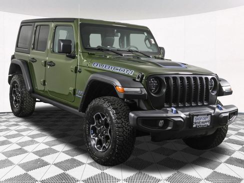 Used 2023 Jeep Wrangler Unlimited Rubicon 4xe AWD/4WD image 11