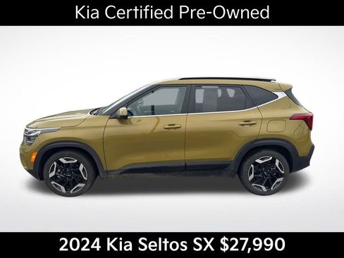 Certified 2024 Kia Seltos SX w/ SX Sunroof Package image 7