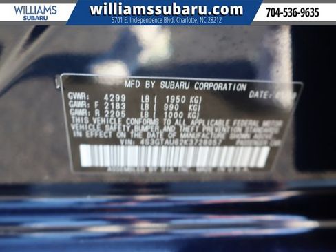 Used 2019 Subaru Impreza 2.0i Limited AWD/4WD image 46