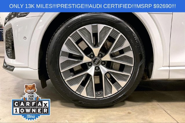 Used 2024 Audi Q8 e-tron Prestige w/ Prestige Package AWD/4WD image 9