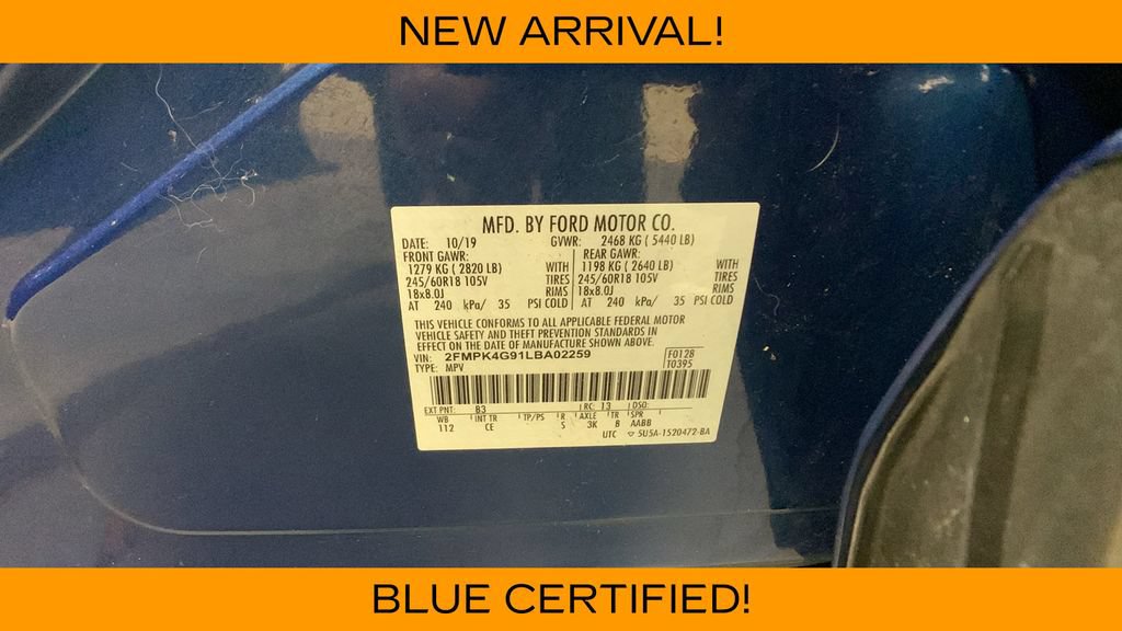 Certified 2020 Ford Edge SE AWD/4WD image 43