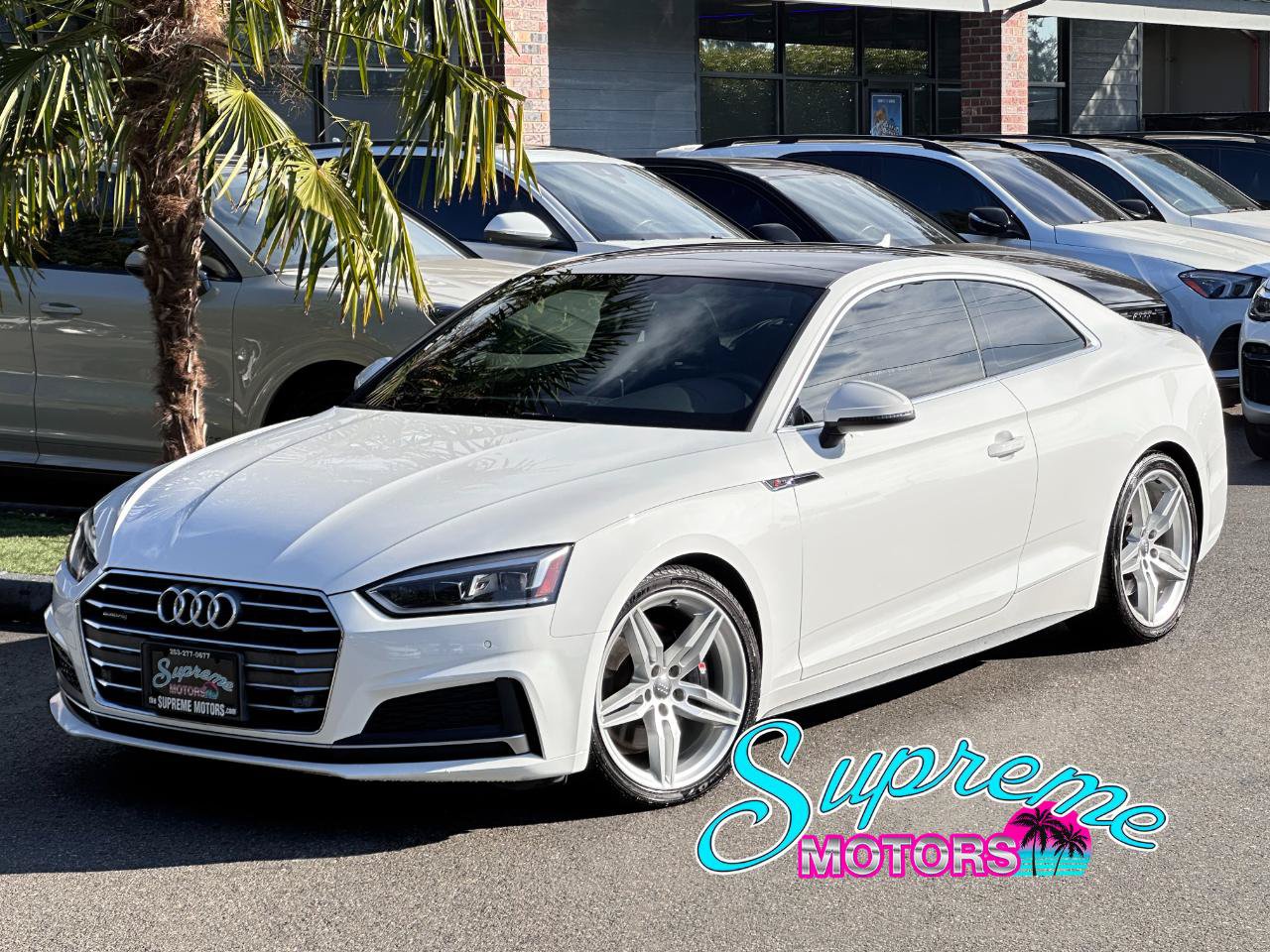 Used 2018 Audi A5 2.0T Premium Plus w/ Premium Plus AWD/4WD image 1