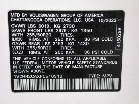 Used 2023 Volkswagen Atlas SE image 49