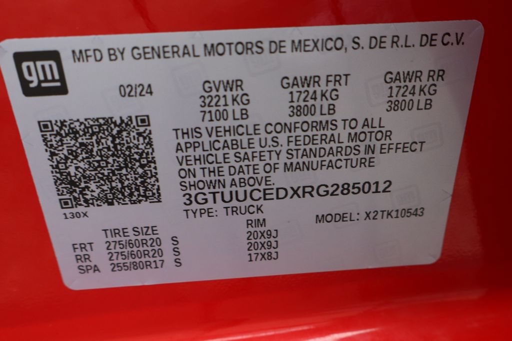 Used 2024 GMC Sierra 1500 Elevation w/ X31 Off-Road Package AWD/4WD image 58