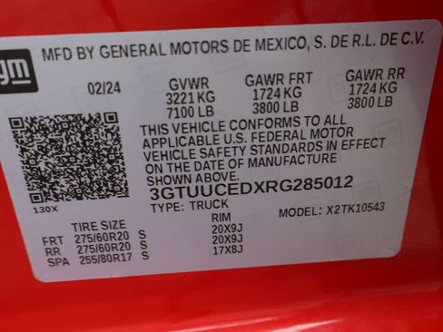 Used 2024 GMC Sierra 1500 Elevation w/ X31 Off-Road Package AWD/4WD image 58