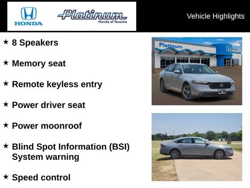 New 2026 Honda Accord EX-L image 5