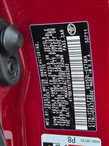 Used 2015 Toyota Camry XSE FWD image 17