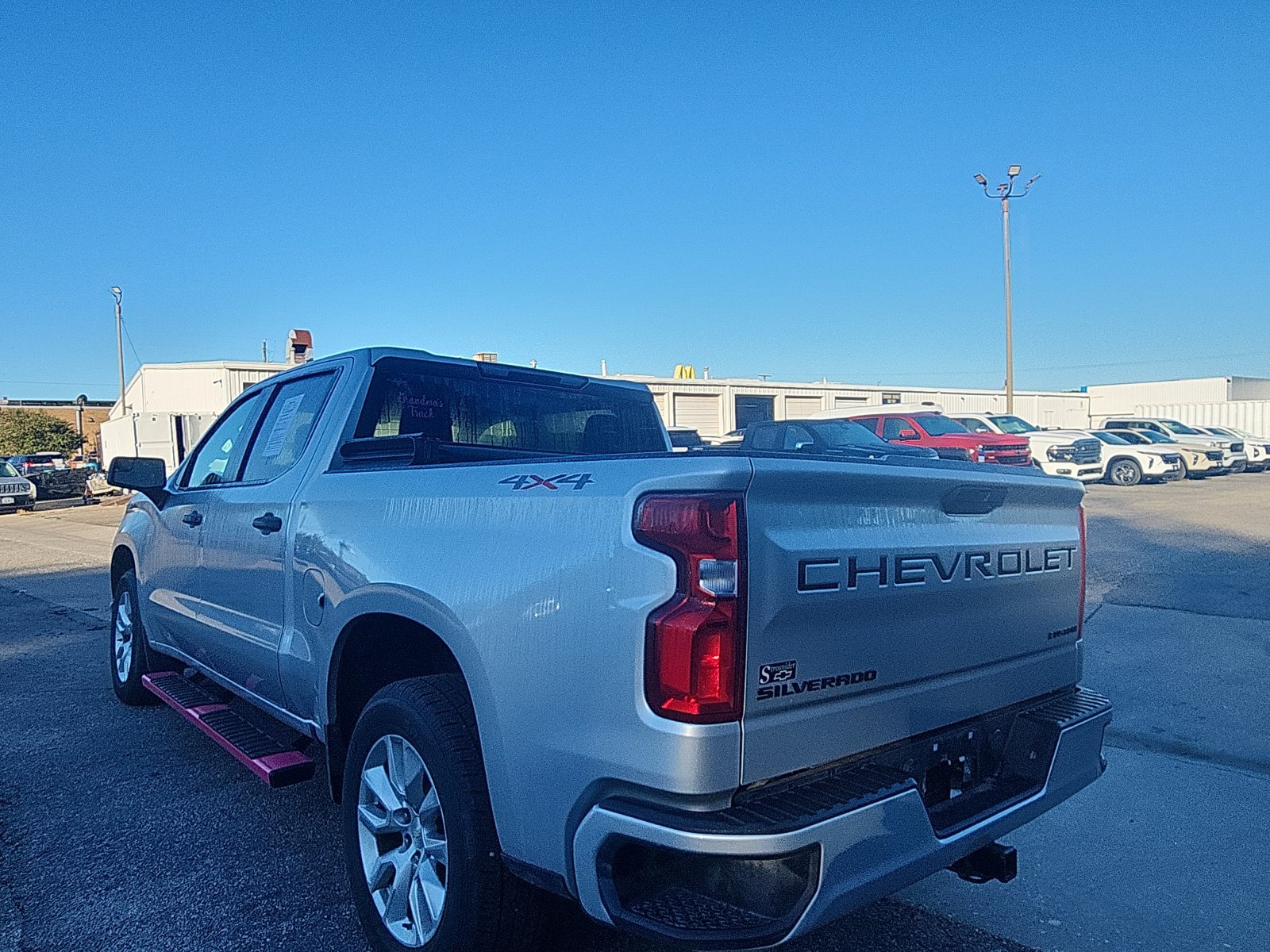 Used 2022 Chevrolet Silverado 1500 Custom w/ LPO, Dark Essentials Package AWD/4WD image 3