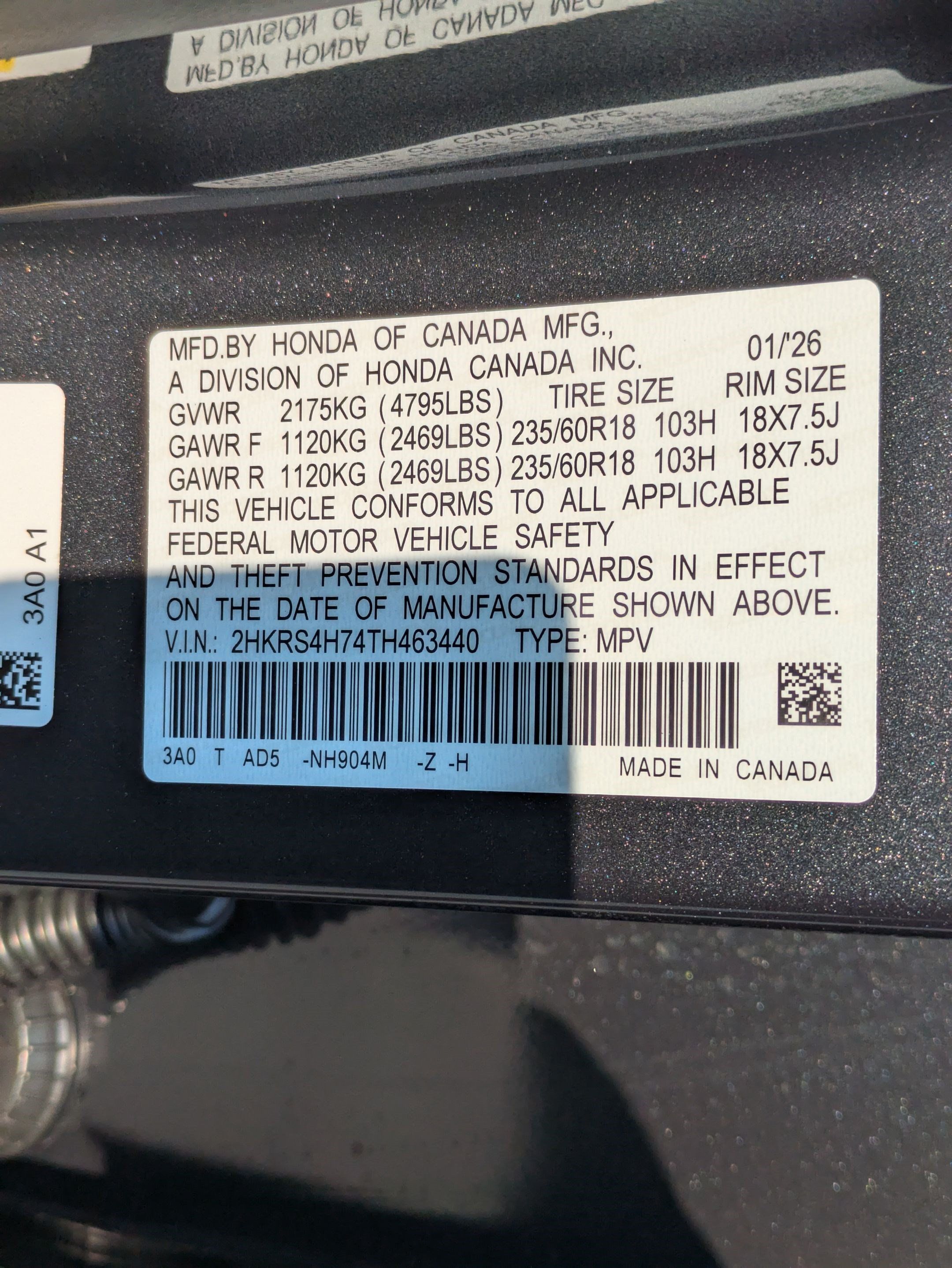 Used 2026 Honda CR-V EX-L image 18