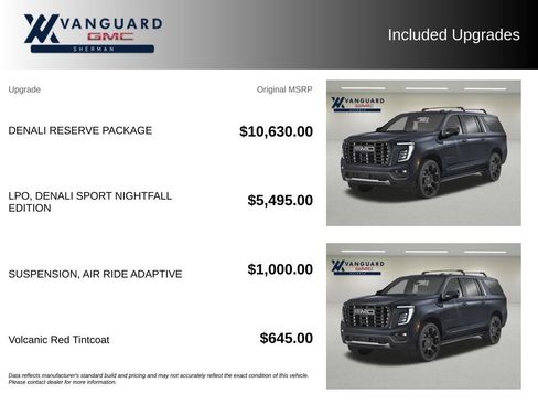 Used 2026 GMC Yukon XL Denali w/ Denali Reserve Package AWD/4WD image 2