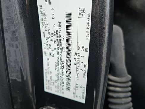 Used 2019 Ford F150 XLT w/ Equipment Group 302A Luxury image 28