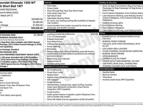 Used 2024 Chevrolet Silverado 1500 W/T w/ WT Value Package image 3