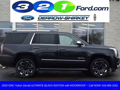 Used 2020 GMC Yukon Denali w/ Denali Ultimate Black Edition AWD/4WD image 3