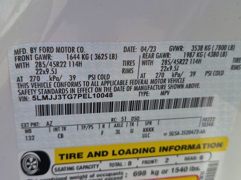 Used 2023 Lincoln Navigator L Black Label AWD/4WD image 35