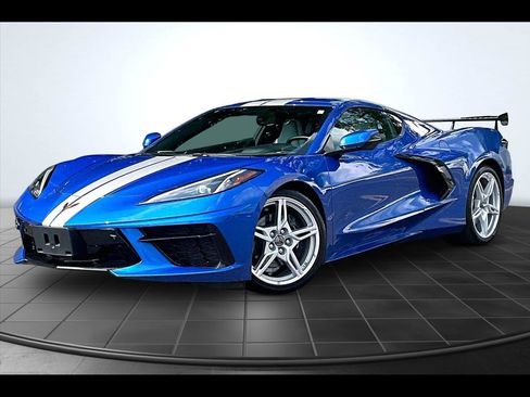 Used 2023 Chevrolet Corvette Stingray Preferred Cpe w/ Battery Protection Package RWD image 1