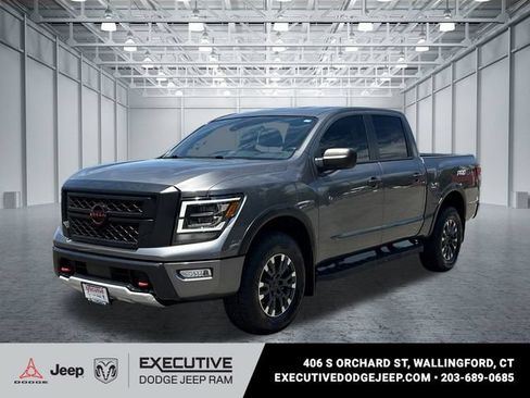 Used 2023 Nissan Titan PRO-4X w/ Off Road Protection Package AWD/4WD image 1
