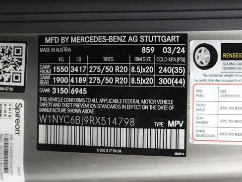 Used 2024 Mercedes-Benz G 550 image 34