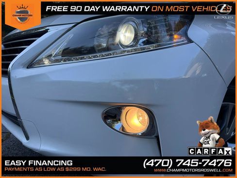 Used 2013 Lexus RX 350 FWD w/ Navigation Pkg image 3