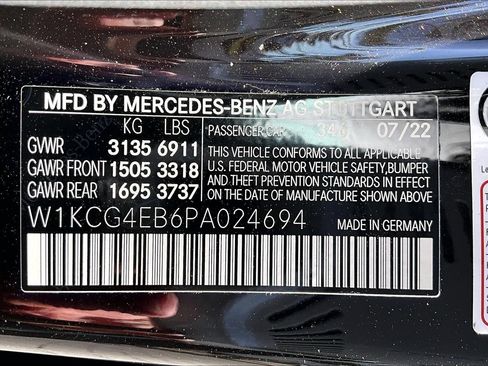 Used 2023 Mercedes-Benz EQS 580 4MATIC Sedan w/ Exclusive Trim Package image 33