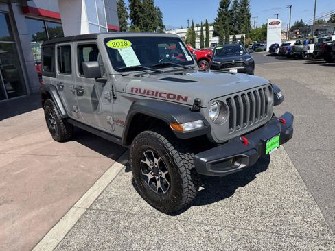 Used 2018 Jeep Wrangler Unlimited Rubicon AWD/4WD image 8