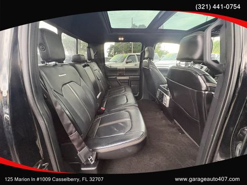 Used 2017 Ford F150 Platinum w/ Equipment Group 701A Luxury RWD image 30