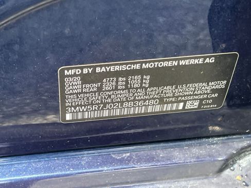 Used 2020 BMW 330i xDrive Sedan w/ Premium Package AWD/4WD image 32