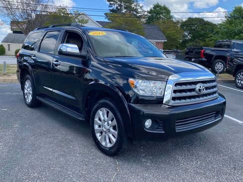 Used 2015 Toyota Sequoia Platinum RWD image 1