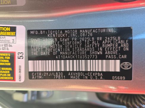 New 2026 Toyota Camry XSE w/ Premium Plus Package FWD image 34