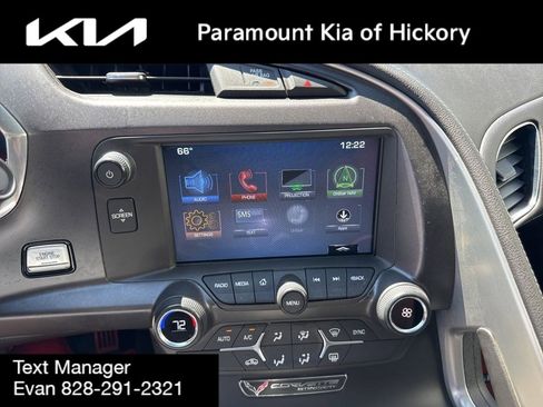 Used 2019 Chevrolet Corvette Stingray Convertible w/ Carbon Flash Badge Package RWD image 25
