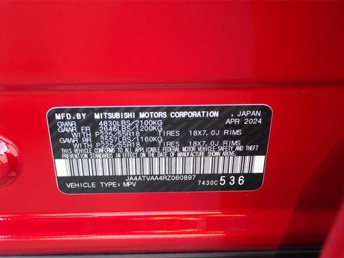 Used 2024 Mitsubishi Eclipse Cross LE image 27