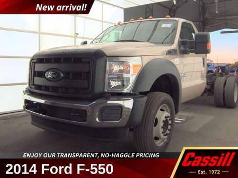 Used 2014 Ford F550 2WD Regular Cab Super Duty image 1