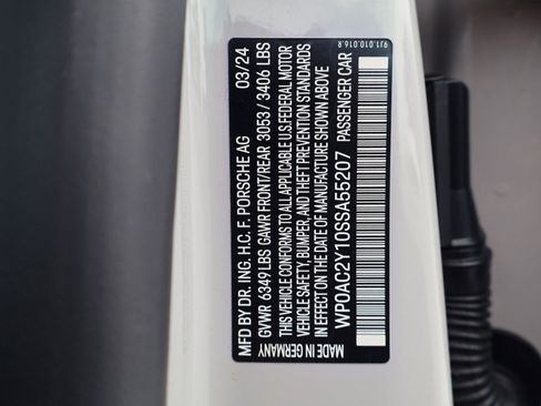 Certified 2025 Porsche Taycan Turbo AWD/4WD image 28