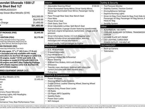 Used 2018 Chevrolet Silverado 1500 LT w/ LT Eassist Package image 33