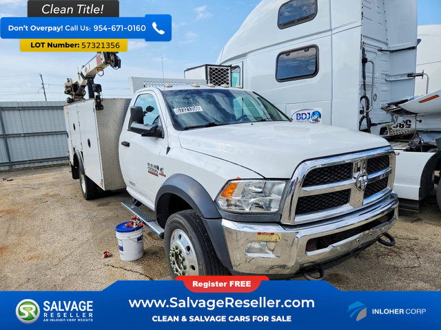 Used 2017 RAM 5500 Tradesman w/ Power & Remote Entry Group RWD image 5