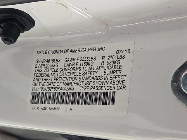 Used 2019 Acura TLX w/ Technology & A-SPEC Package FWD image 32
